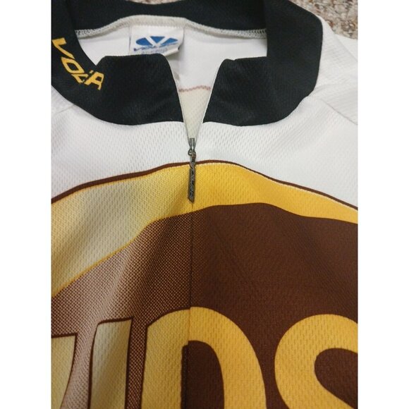 Voler UPS  Cycling Team Jersey 3/4 Zip Mens XL - Picture 4 of 8